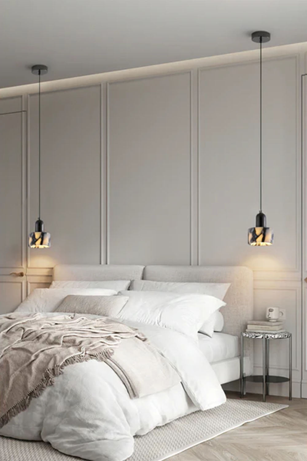 Bulgari Luxury Stone Pendant Light - view 13 | everlamps