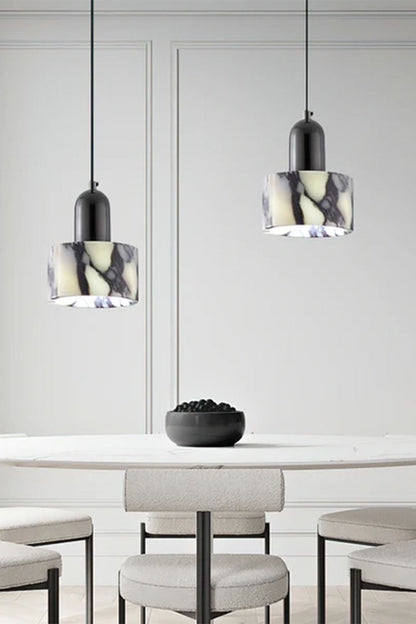 Bulgari Luxury Stone Pendant Light - view 6 | everlamps