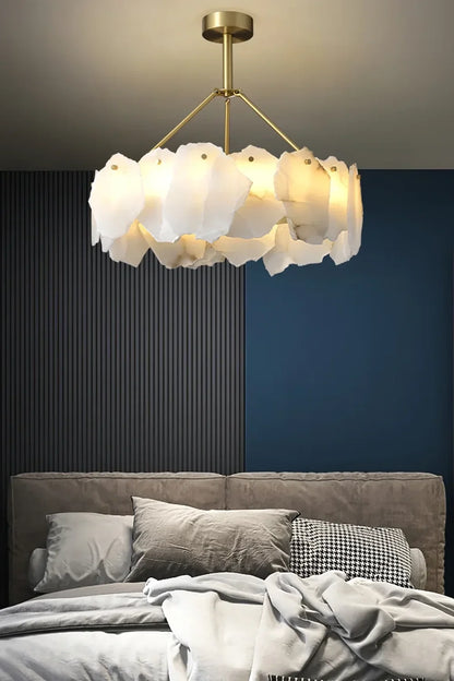 Burton Marble Chandelier - everlamps