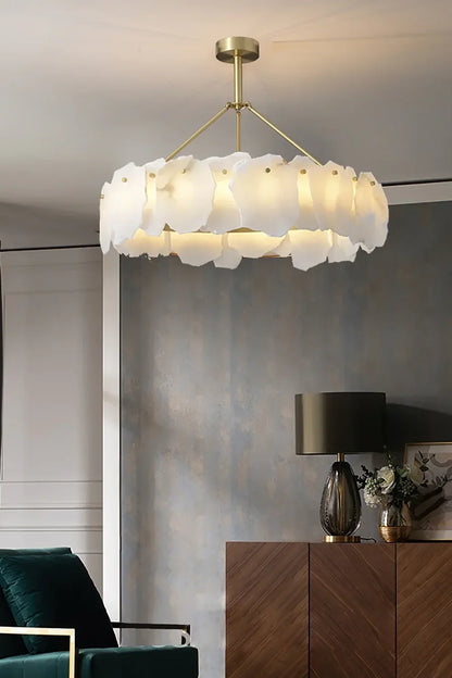 Burton Marble Chandelier - everlamps