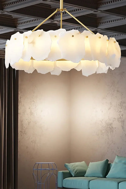 Burton Marble Chandelier - everlamps