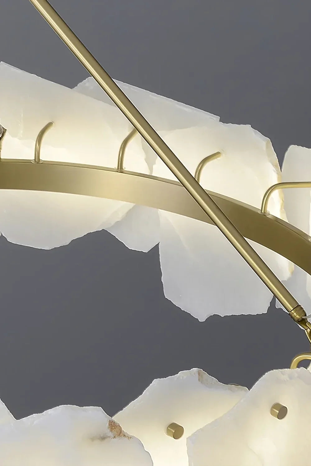 Burton Marble Chandelier - everlamps
