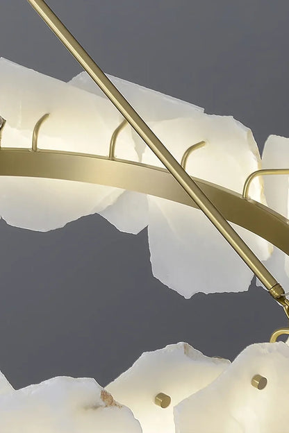 Burton Marble Chandelier - everlamps