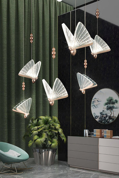 Butterfly Pendant Light - everlamps
