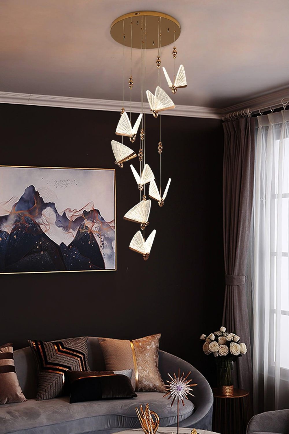 Butterfly Pendant Light - everlamps