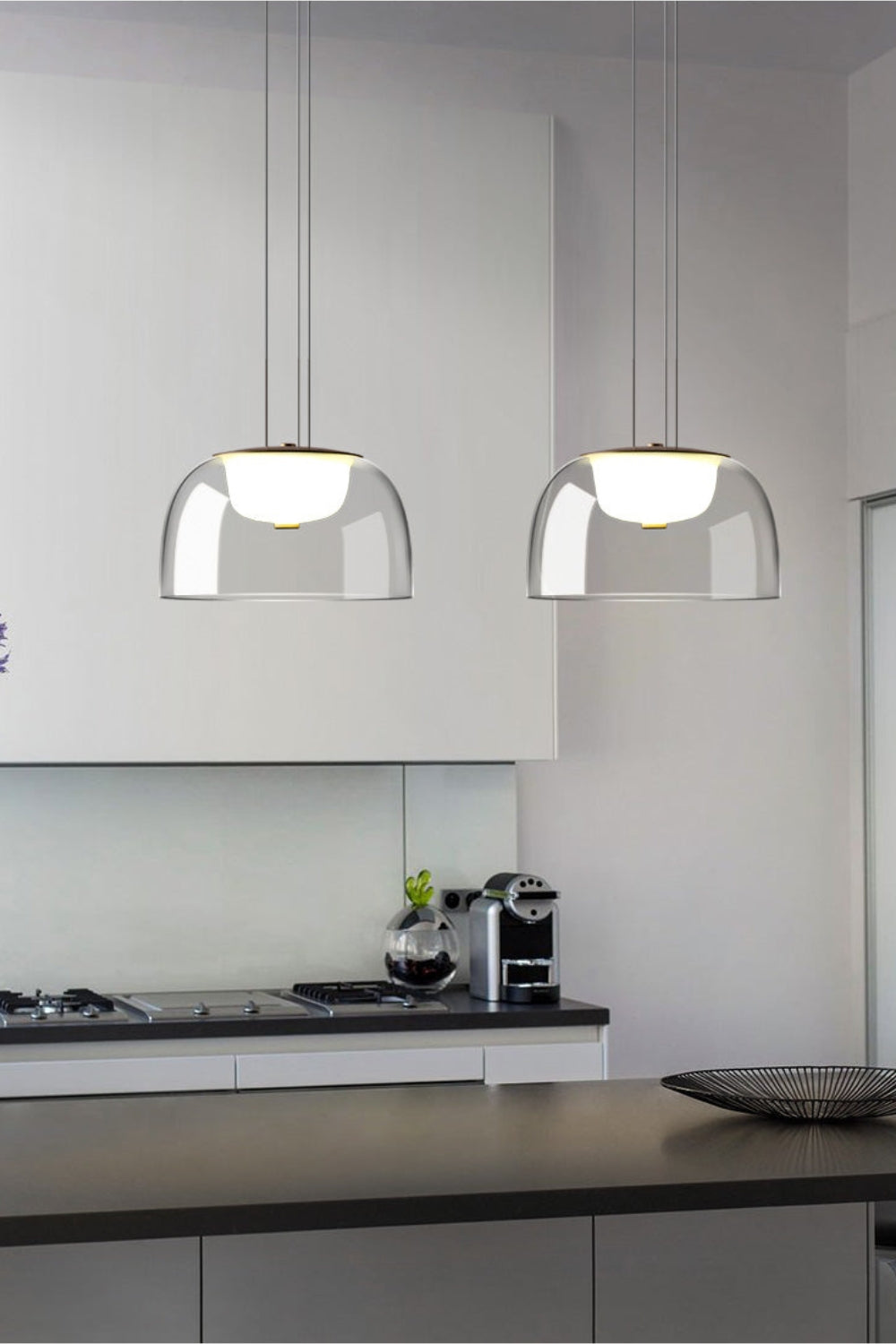 CLIFTON Glass Pendant Light - everlamps