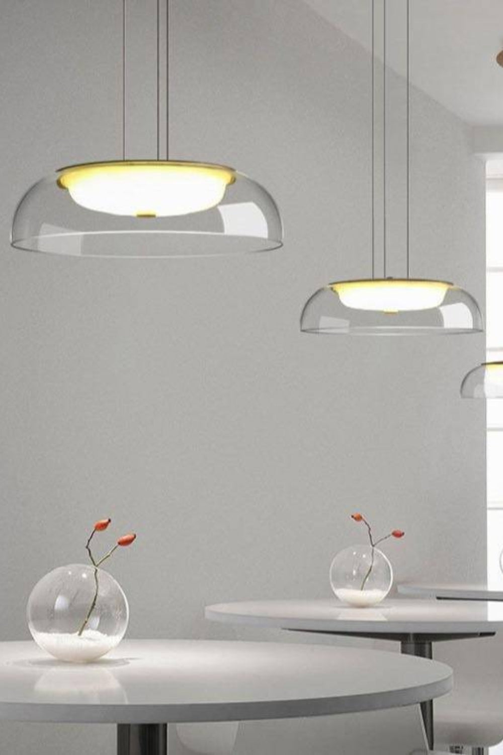CLIFTON Glass Pendant Light - everlamps
