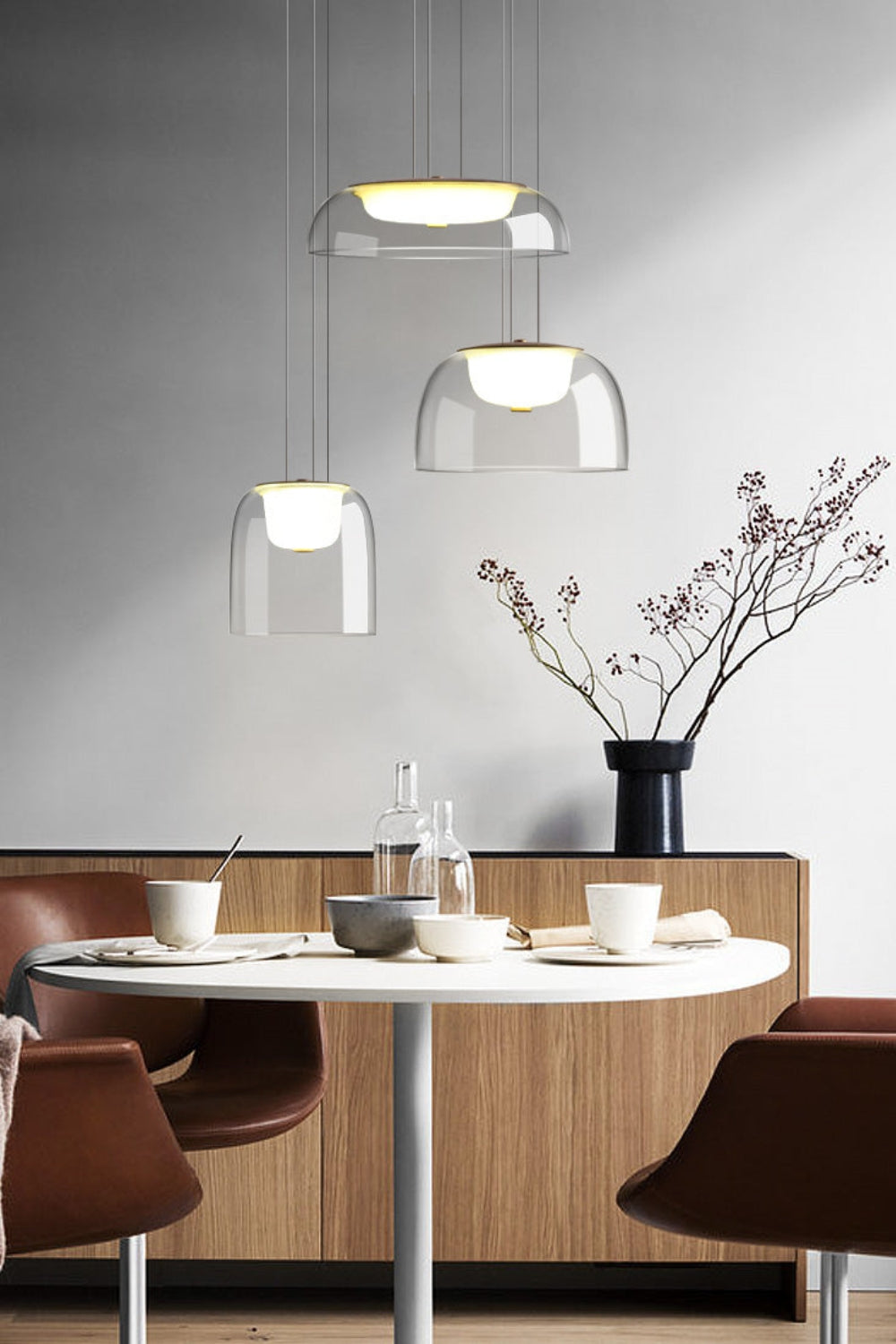 CLIFTON Glass Pendant Light - everlamps