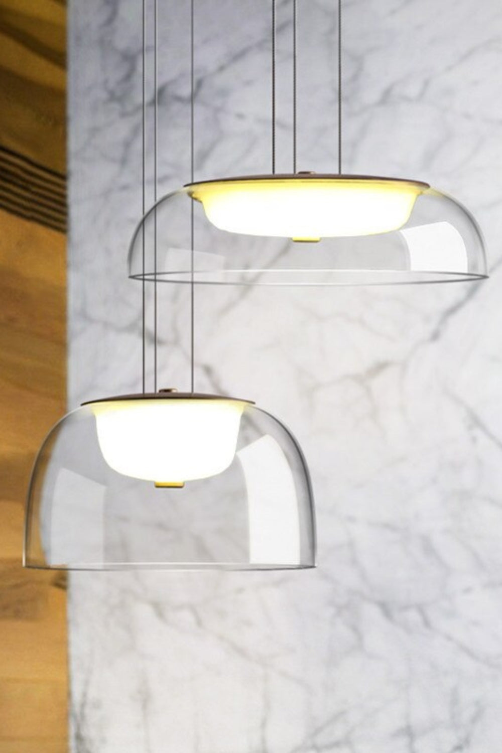 CLIFTON Glass Pendant Light - everlamps
