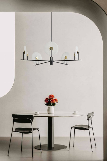 Callisto Marble Chandelier - view 3 | everlamps