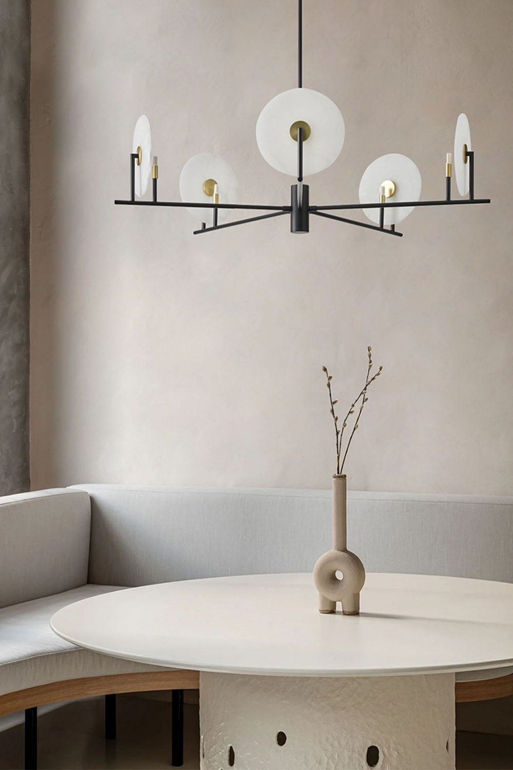 Callisto Marble Chandelier - view 12 | everlamps