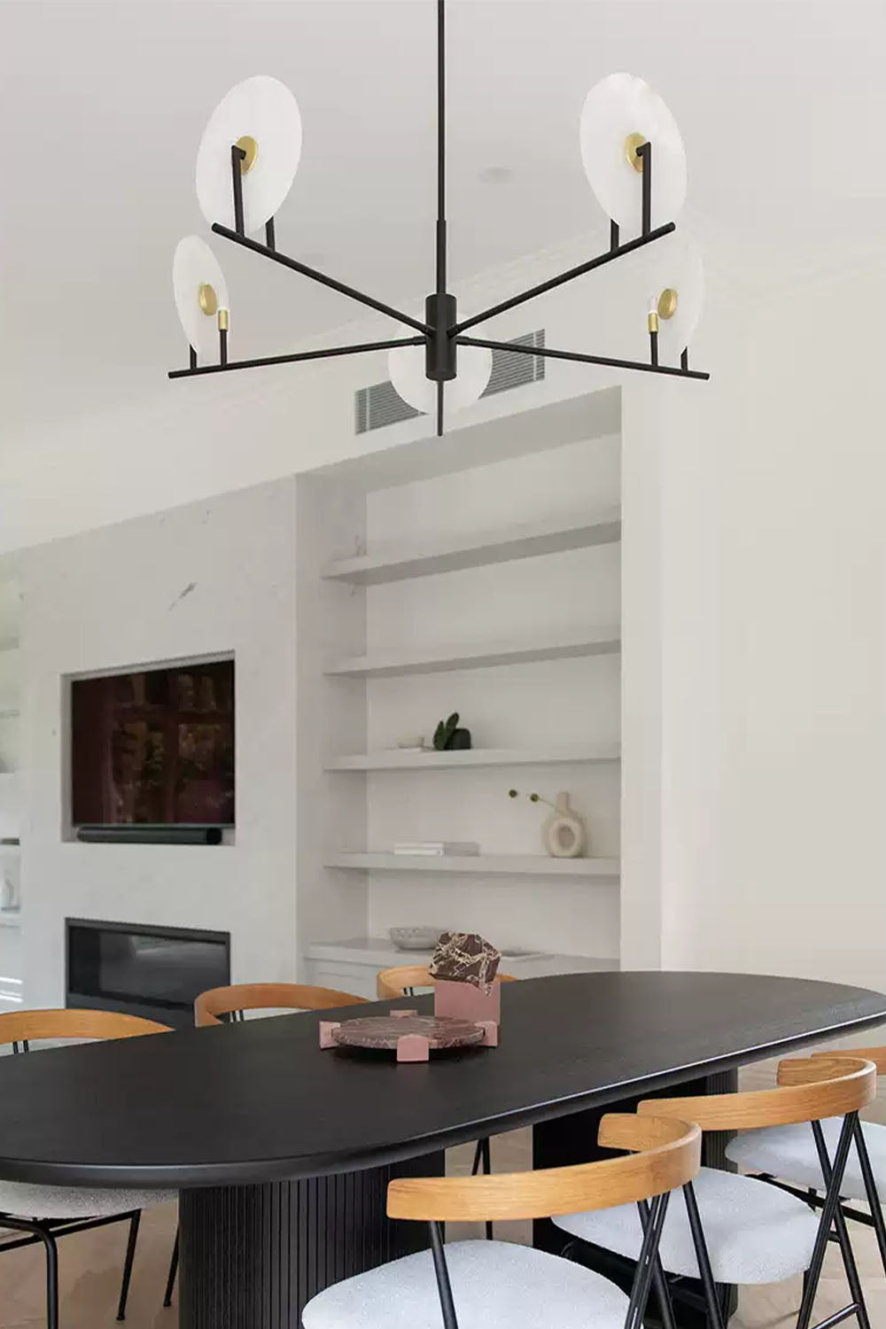 Callisto Marble Chandelier - view 5 | everlamps