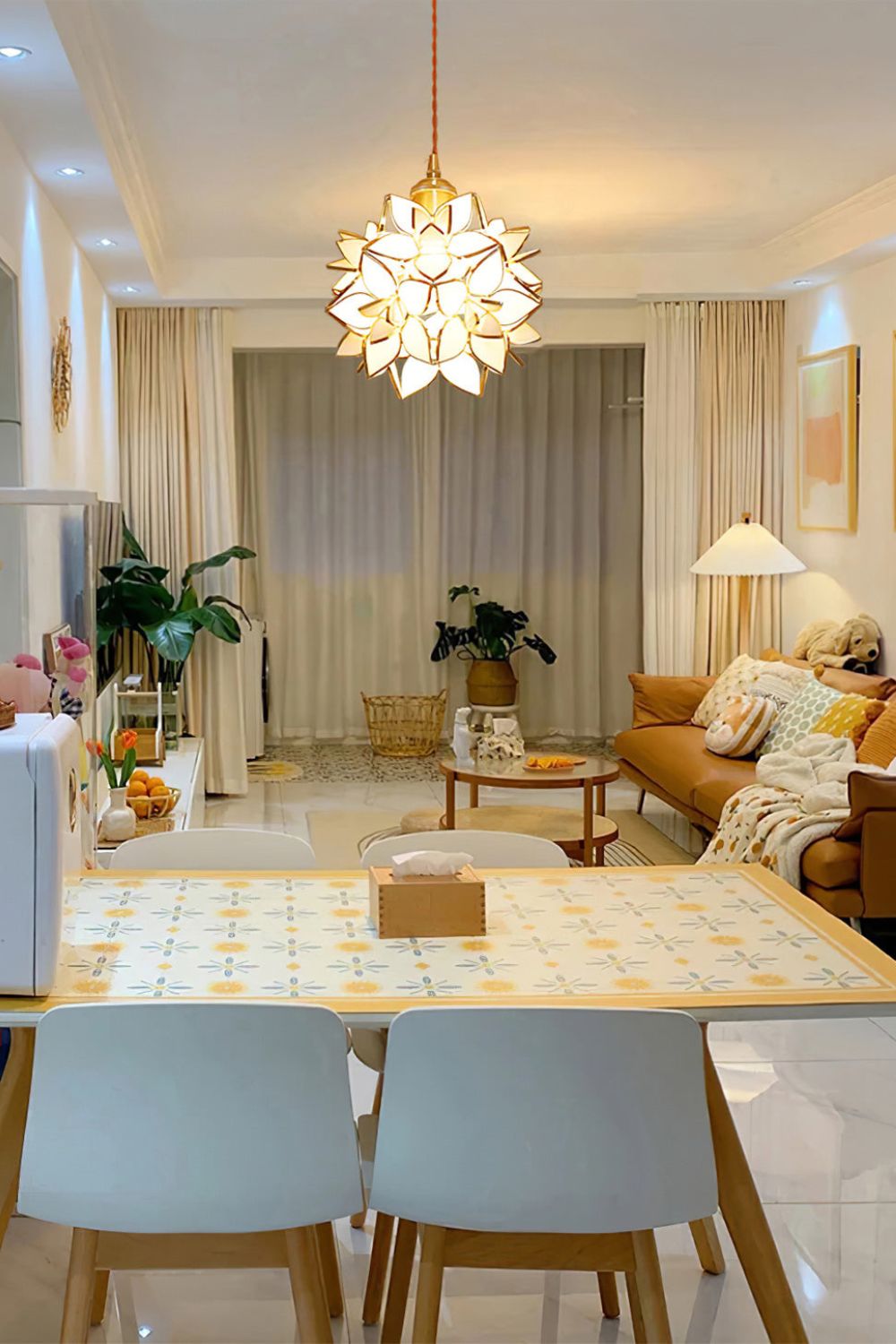 Capiz Pendant Lamp - everlamps