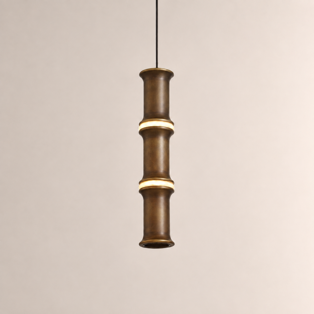 Carey Bamboo Pendant Light