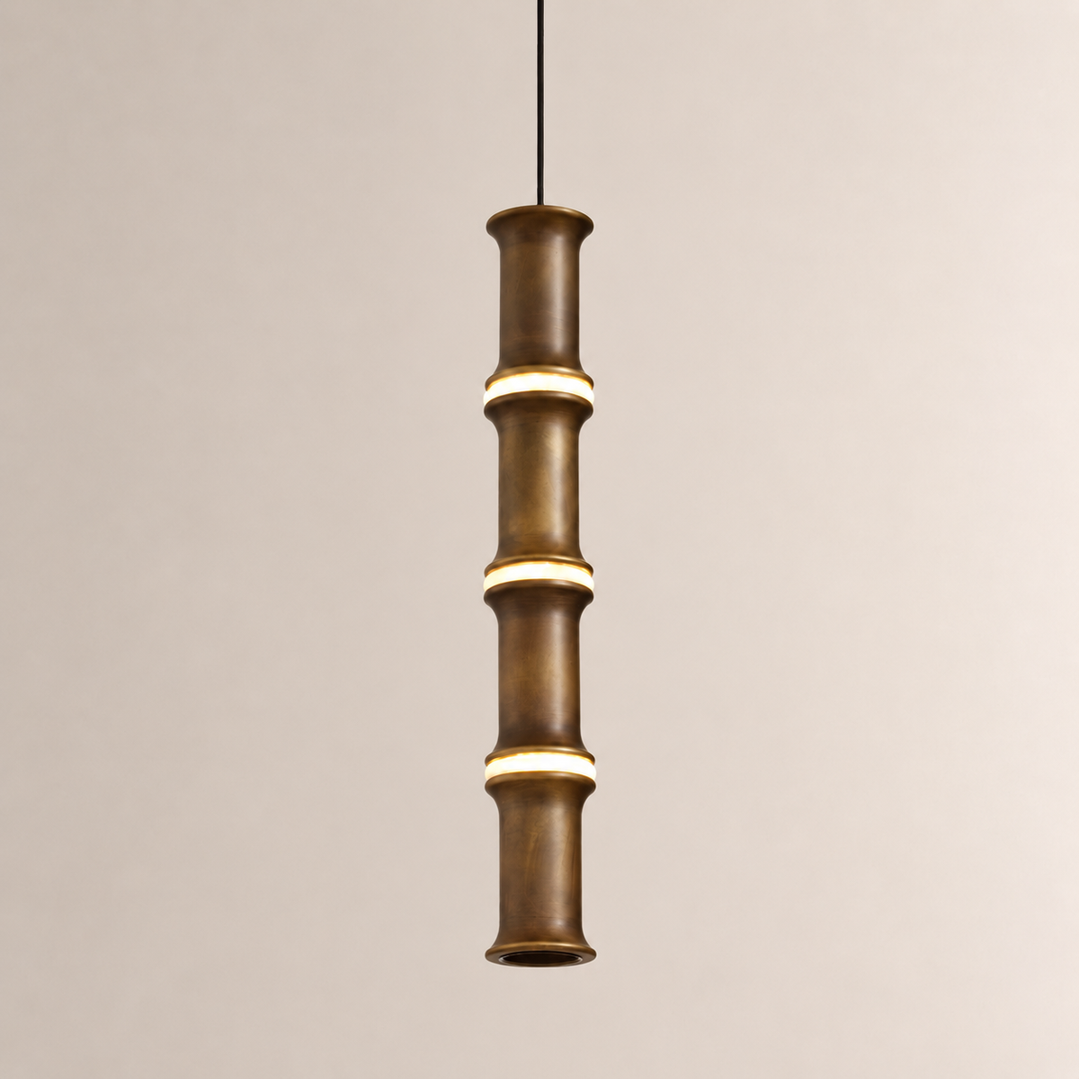 Carey Bamboo Pendant Light