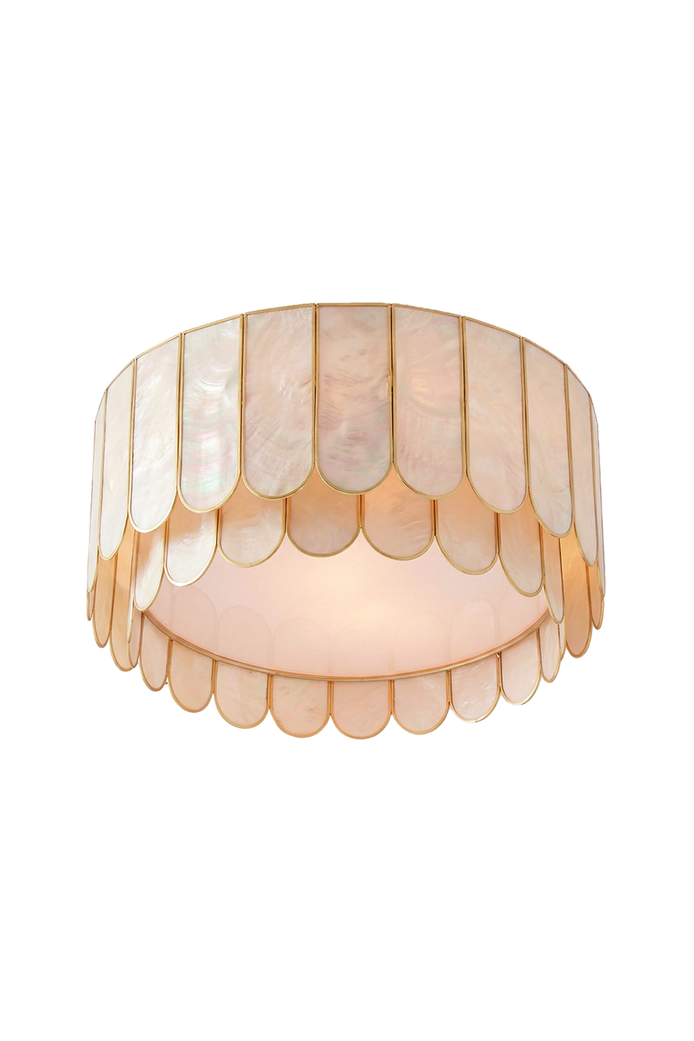 Ceiling Luxury Shell Ceiling Light  vexa lamps