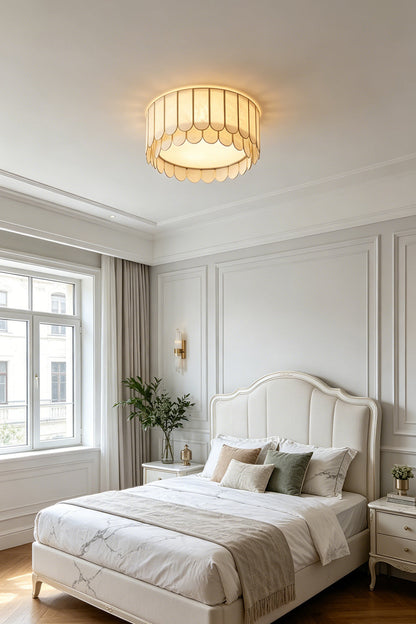 Ceiling Luxury Shell Ceiling Light for Bedroom | vexa lamps