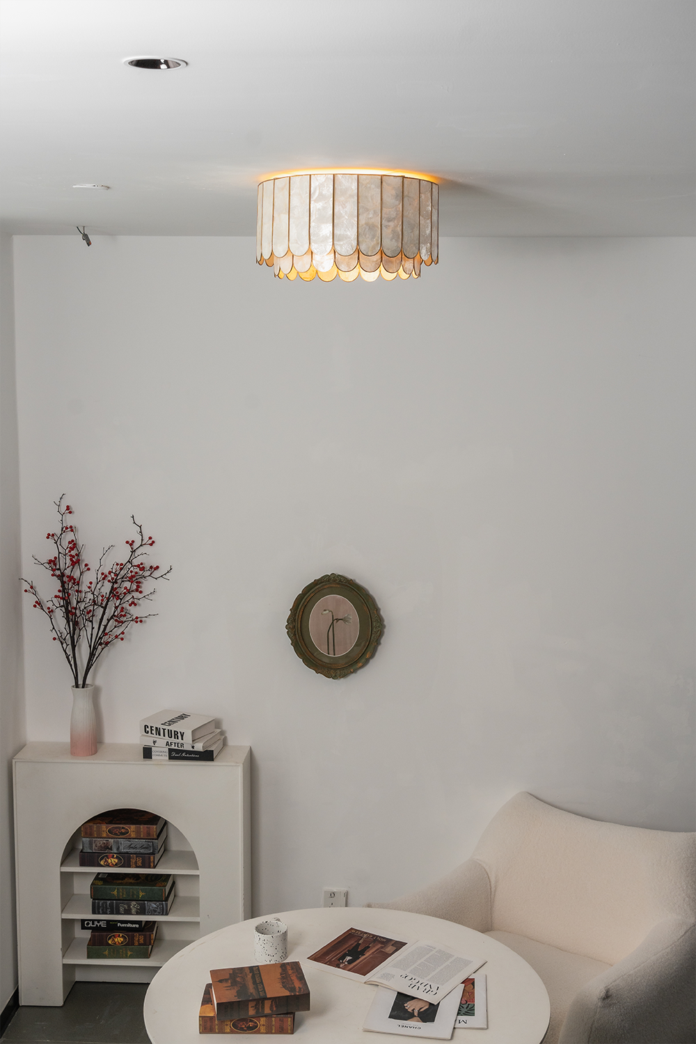 Ceiling Luxury Shell Ceiling Light | everlamps