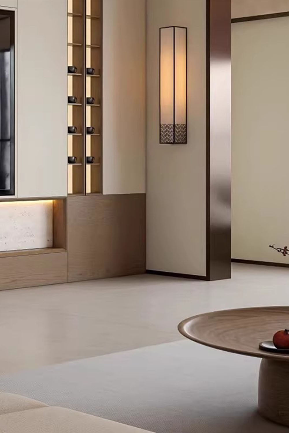 Celestial Craft Marble Wall Lamp - view 3 | everlamps