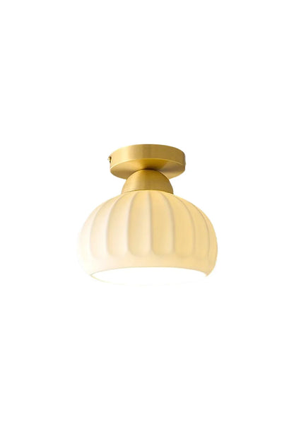 Ceramic Brass Ceiling Light - view 16 | everlamps