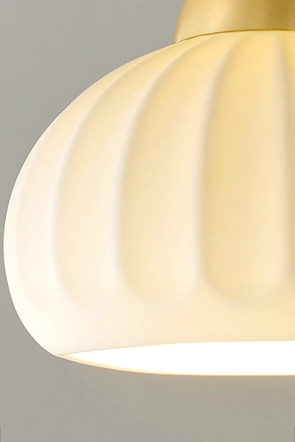 Ceramic Brass Ceiling Light - view 14 | everlamps