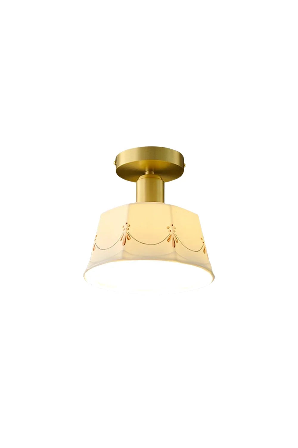 Ceramic Printed Ceiling Light - view 11 | everlamps