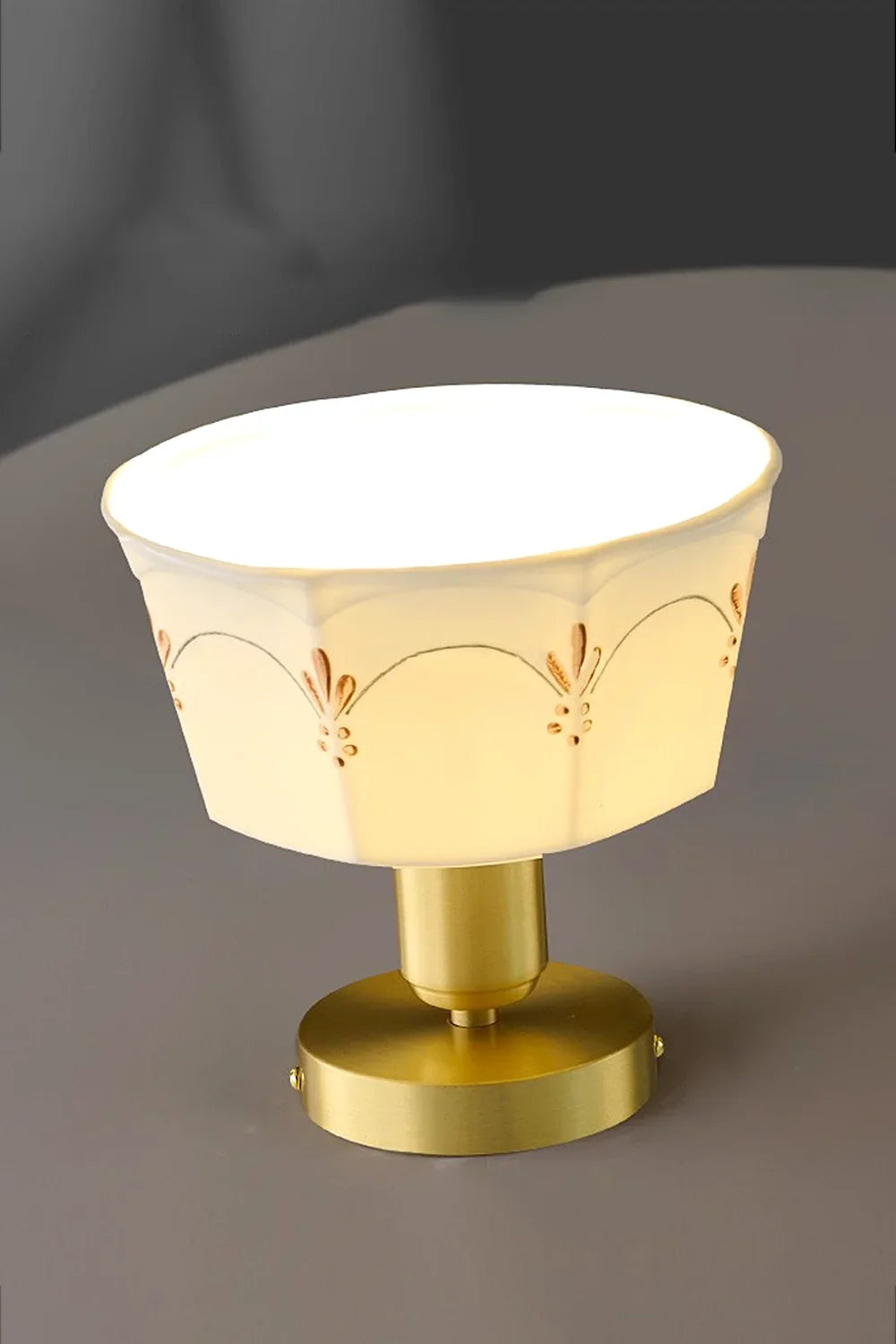 Ceramic Printed Ceiling Light - view 8 | everlamps