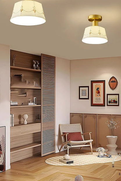 Ceramic Printed Ceiling Light - view 6 | everlamps