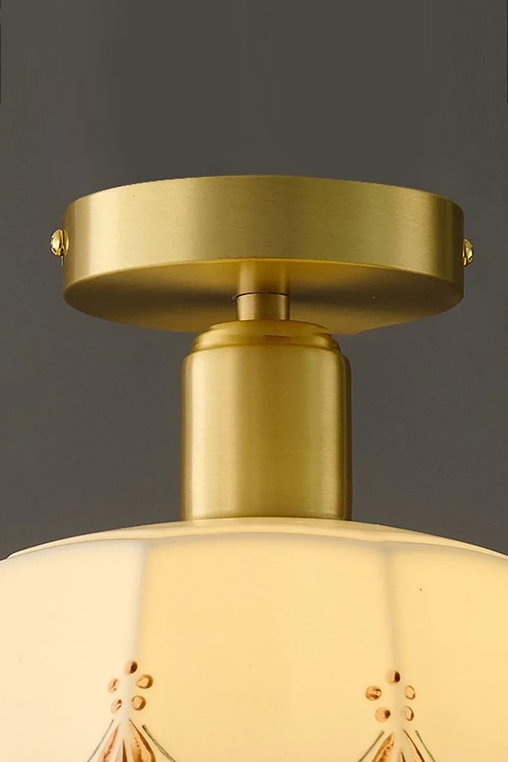 Ceramic Printed Ceiling Light - view 10 | everlamps