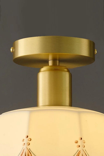 Ceramic Printed Ceiling Light - view 10 | everlamps
