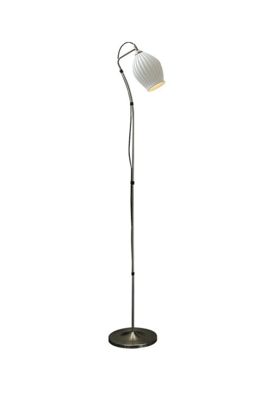 Ceramic Ribbed Floor Lamp - everlamps