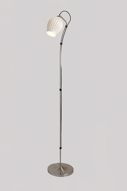 Ceramic Ribbed Floor Lamp - everlamps