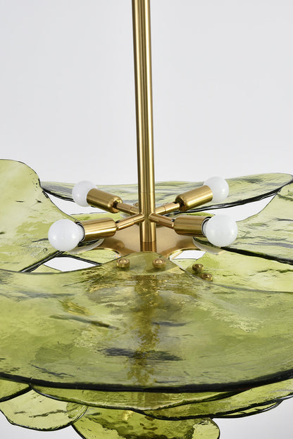 Chandelier Green - view 5 | everlamps
