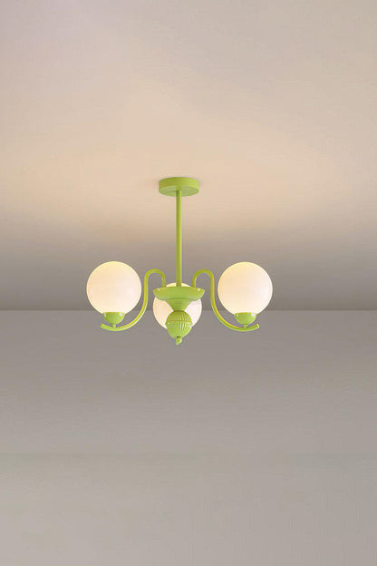 Citrus Globe Chandelier - view 14 | everlamps