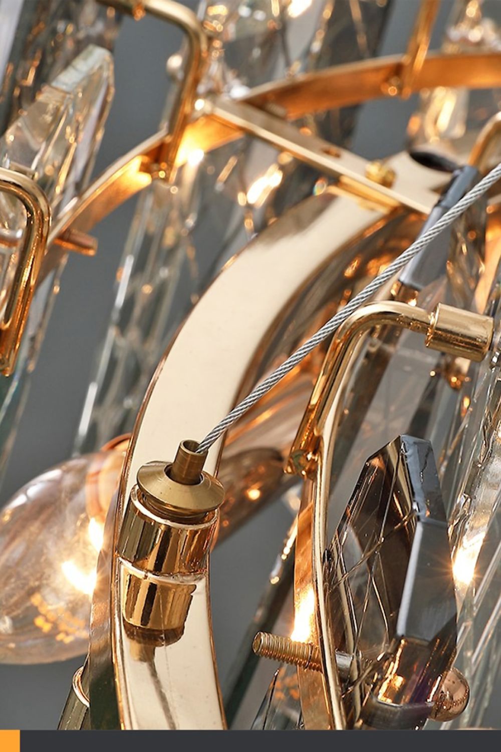 Clear Crystal Drum Pendant Lamp - everlamps