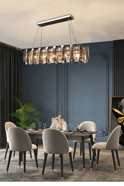 Clear Crystal Drum Pendant Lamp - everlamps