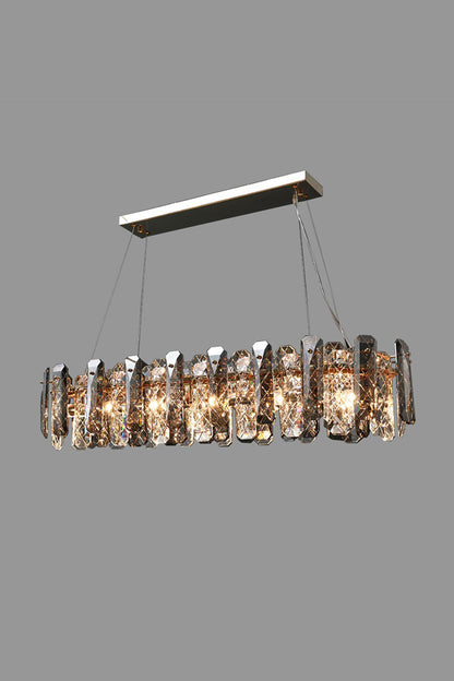 Clear Crystal Drum Pendant Lamp - everlamps