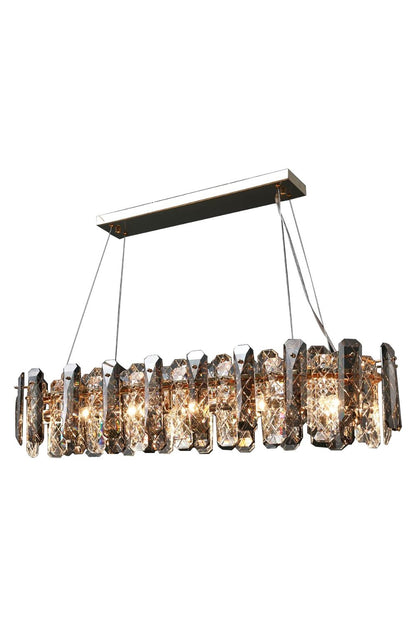 Clear Crystal Drum Pendant Lamp - everlamps