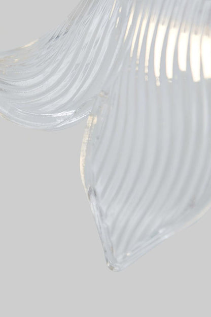 Clear Petal Glass Pendant Lamp - view 13 | everlamps