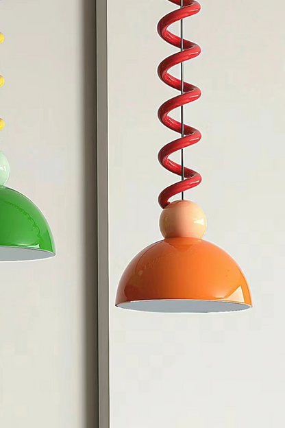 Coil Spring Pendant Light - view 4 | everlamps