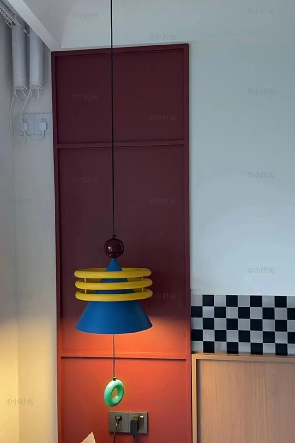 Colorful Circus Pendant Light - view 3 | everlamps