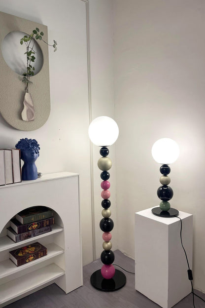 Colorful Round Ball Floor Lamp - view 6 | everlamps