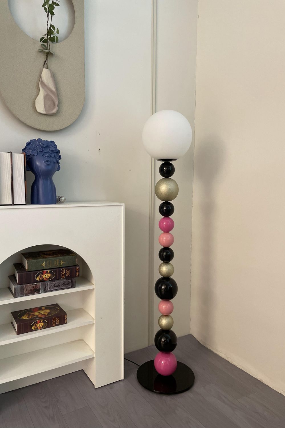 Colorful Round Ball Floor Lamp - view 13 | everlamps