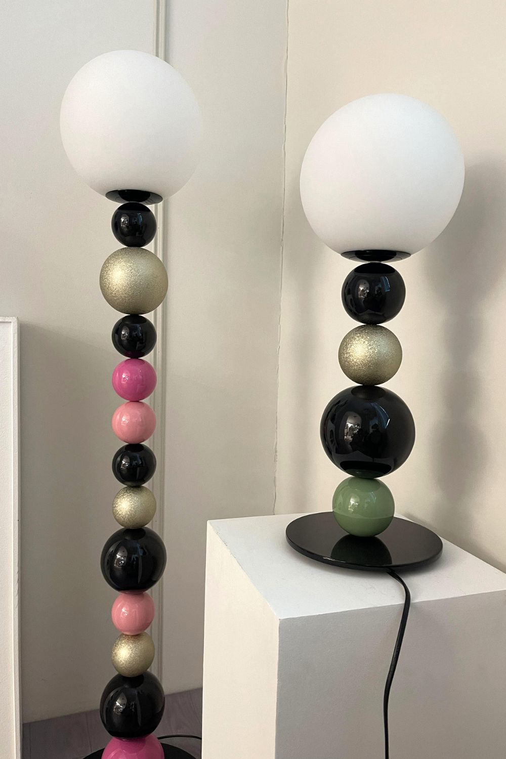 Colorful Round Ball Floor Lamp - view 12 | everlamps