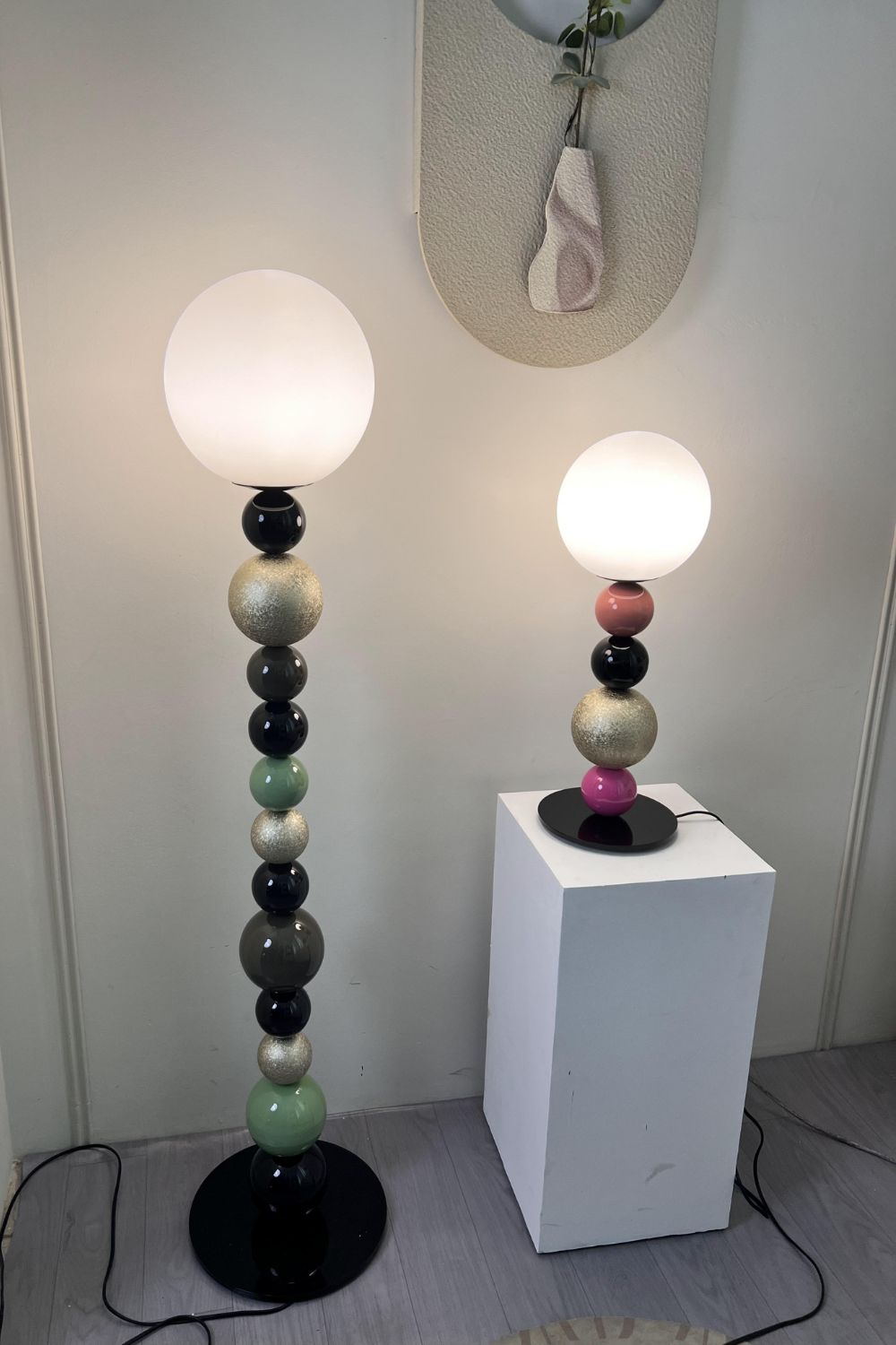Colorful Round Ball Floor Lamp - view 30 | everlamps