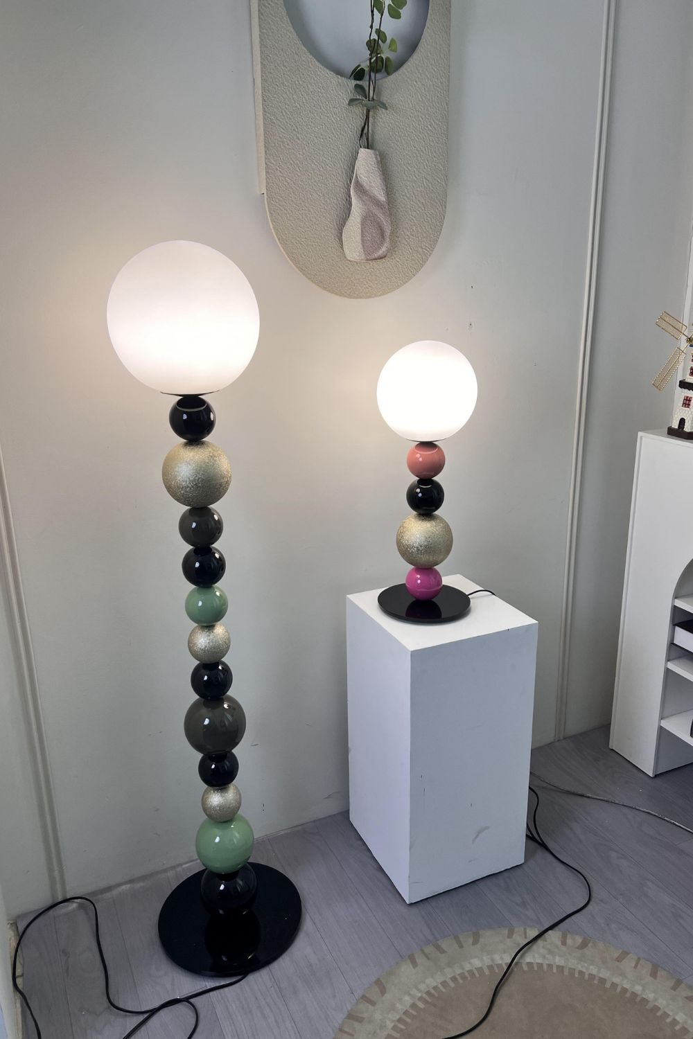 Colorful Round Ball Floor Lamp - view 32 | everlamps