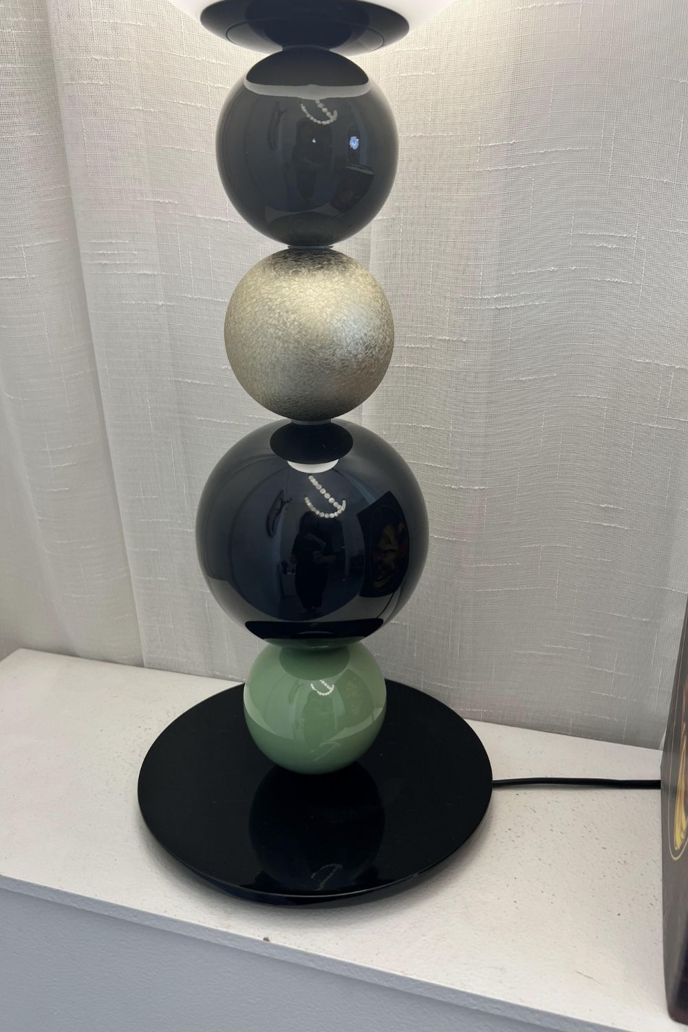 Colorful Round Ball Table Lamp - view 20 | everlamps
