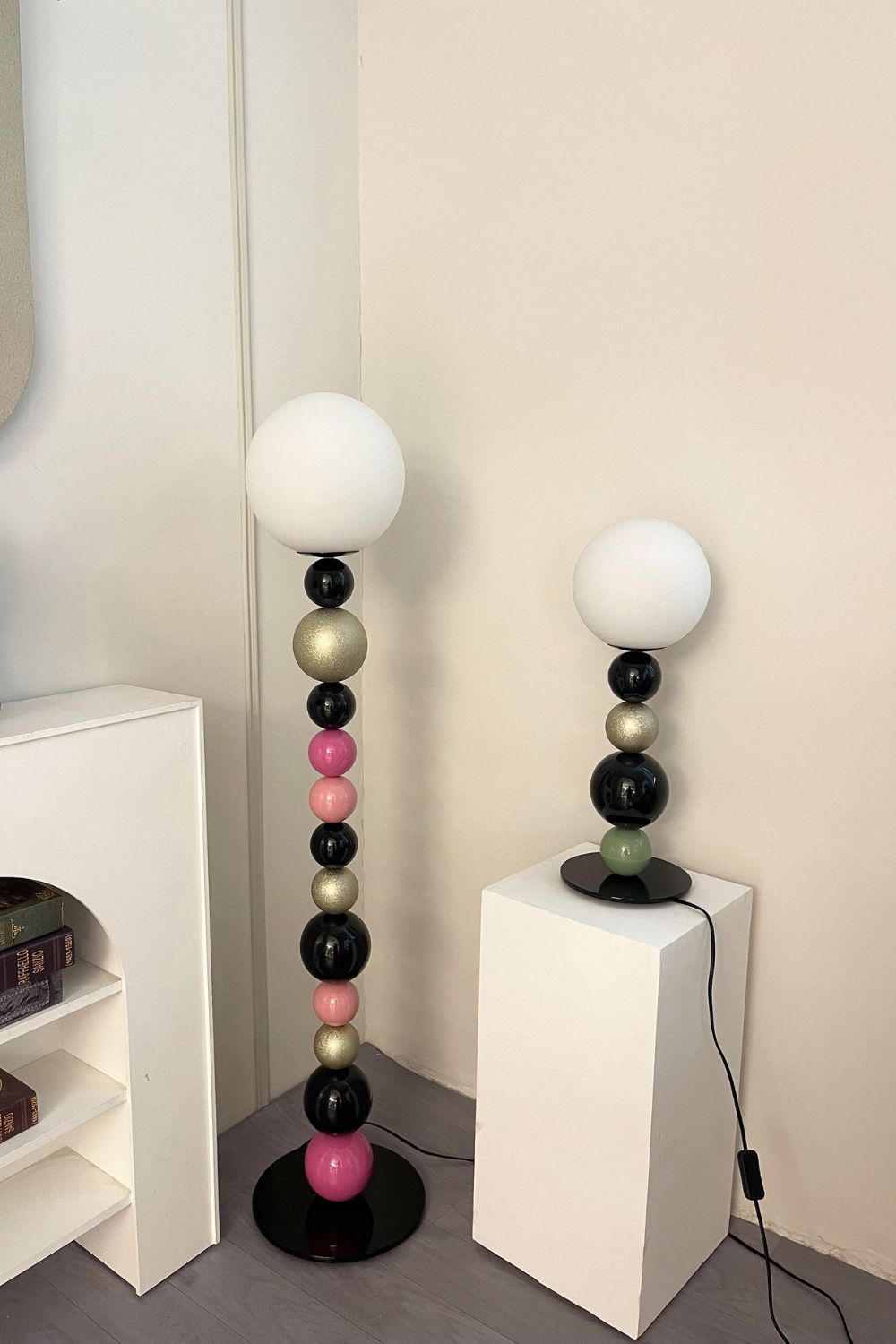 Colorful Round Ball Floor Lamp - view 19 | everlamps