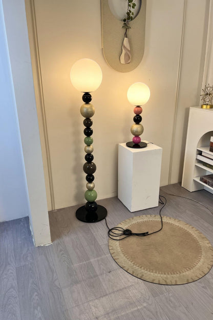 Colorful Round Ball Floor Lamp - view 37 | everlamps