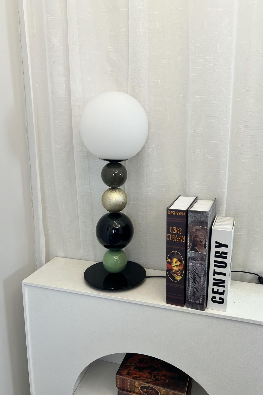 Colorful Round Ball Table Lamp - view 22 | everlamps